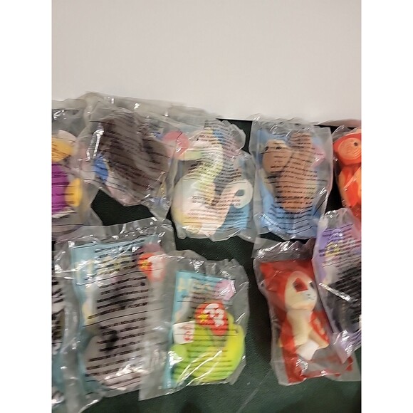Vtg McDonald’s TY Beanie Baby Plush Toys Lot in package mixed - Picture 9 of 13